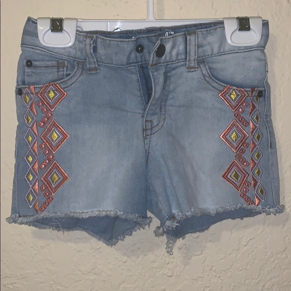Toddler girl jean shorts